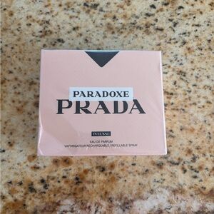 Prada Paradoxe Intense Eau de Parfum — Light Pink & Black Accents
